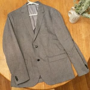 Slim fit linen blazer